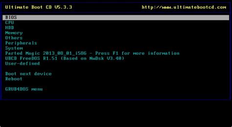 ultimate boot cd clone c drive